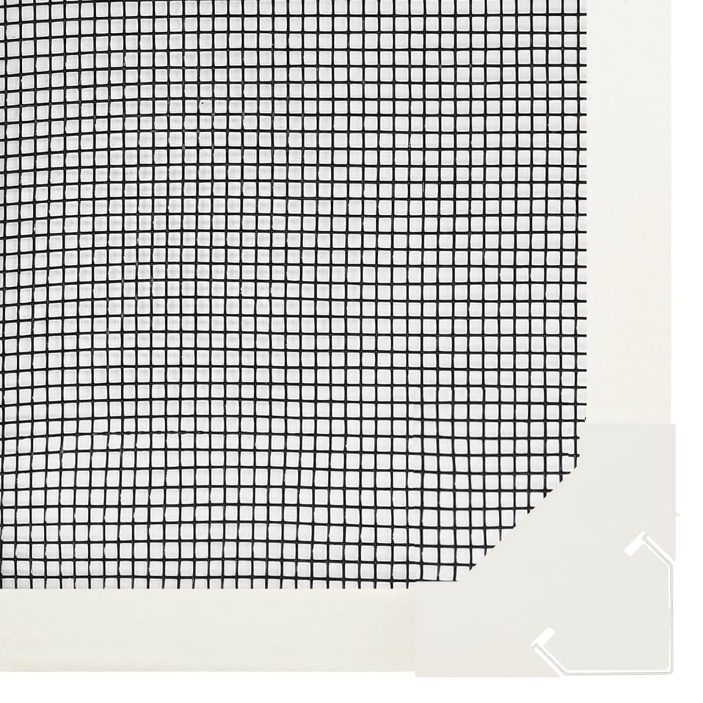 Insectenhor Voor Ramen Magnetisch 100X120 Cm Wit