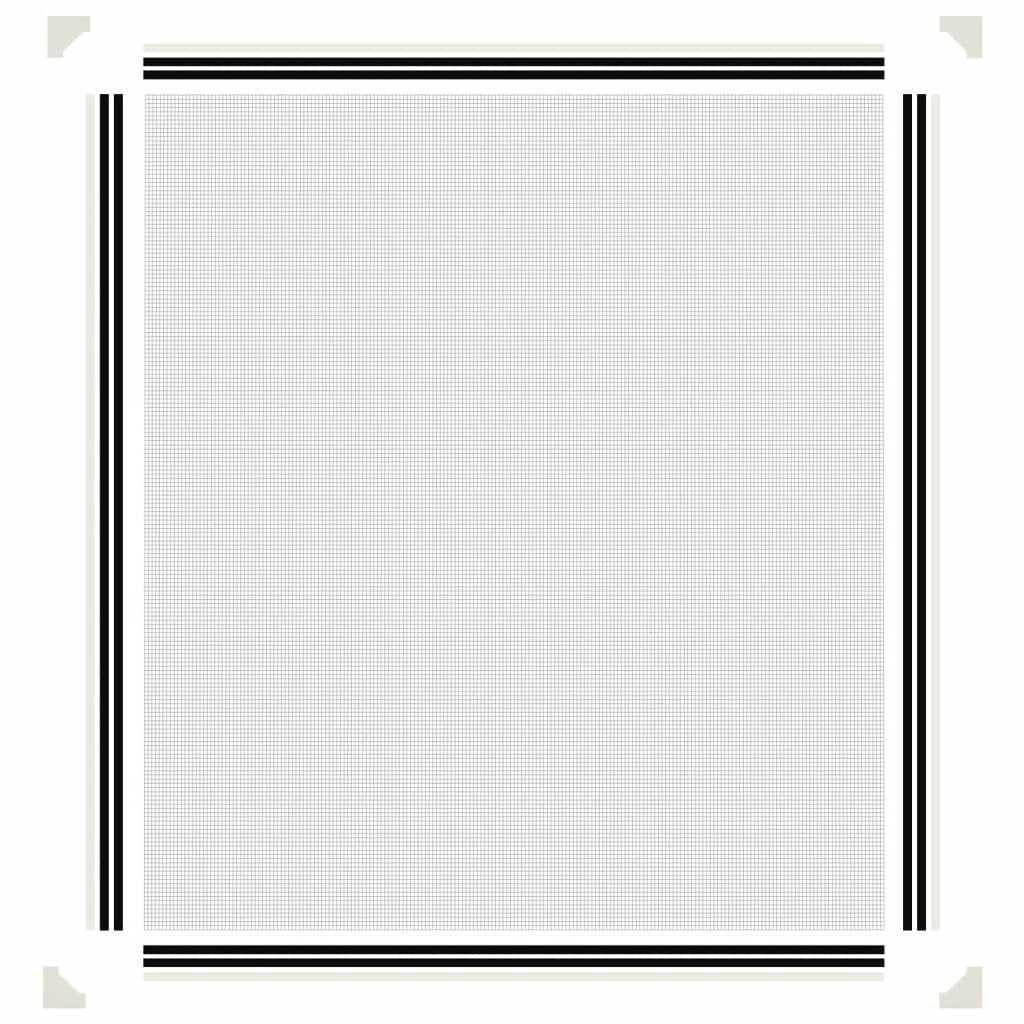 Insectenhor Voor Ramen Magnetisch 120X140 Cm Wit
