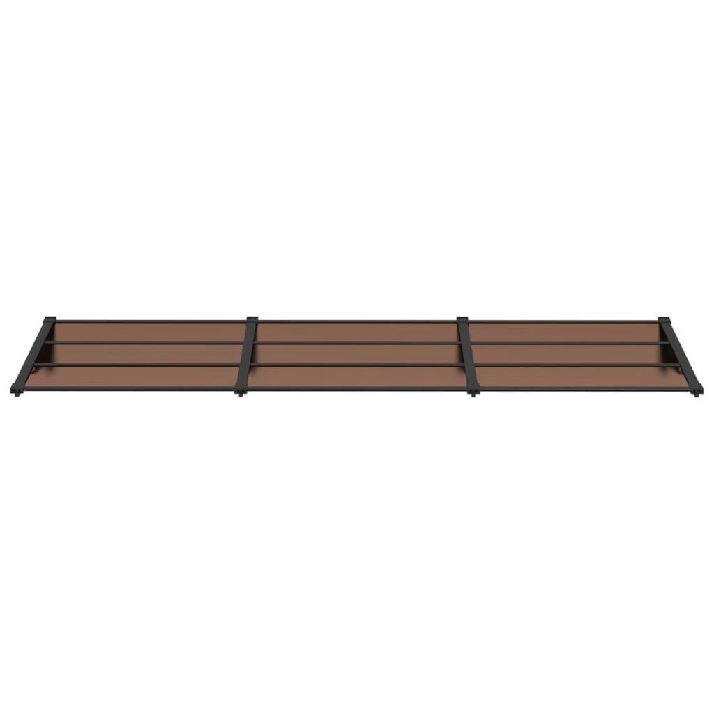 Deurluifel 297,5X90 Cm Polycarbonaat Zwart
